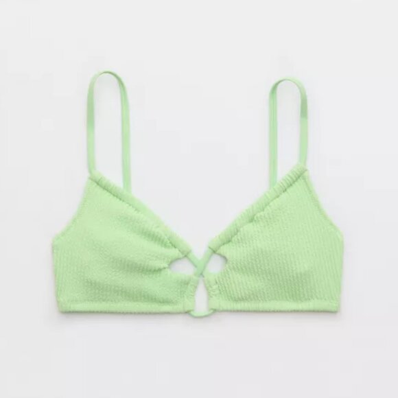 Mint Green Ribbed Bikini Set - Picture 2 of 5